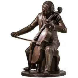 „Violončelist”, Karl Himmelstoss (Breslau 1878–1967 München), 1950