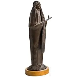 《持烟斗者》，Allan Houser（阿帕奇，俄克拉荷马 1914–1994 新墨西哥州圣菲），1989年
