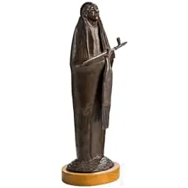 «حامل الغليون»، آلان هاوزر (أباتشي، أوكلاهوما 1914–1994 سانتا فيه، نيو مكسيكو)، 1989