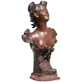 «La Rieuse»، إيبوليت فرانسوا مورو (ديجون 1832 – 1927 نويي-سور-سين)، نحو 1900