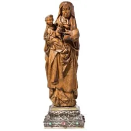 Sainte Anne trinitaire, flamand, vers 1500