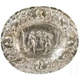 展示盘，奥格斯堡，Heinrich Mannlich（1658-1698 年任师傅），可能为 1670-74 年