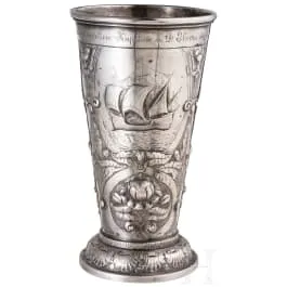 Kluftbæger for søofficerskorpset, Kiel, M. Hansen, omkring 1900