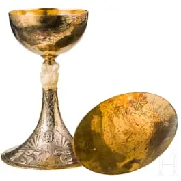 Kalež s patenom, vjerojatno Herbert Zeitner (majstor od 1924. - 1988.), Hanau/Berlin, oko 1924.