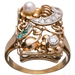 Bague légumes, vers 1930