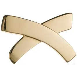 بروش على شكل X، Paloma Picasso، Tiffany & Co