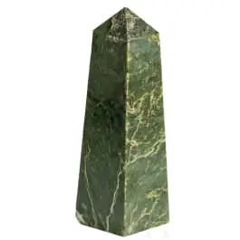 Obélisque en néphrite, Chine, fin du 20e siècle