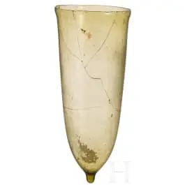 Gobelet renversable francique (gobelet entonnoir), VIIe/VIIIe siècle apr. J.-C.