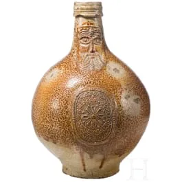 Cruche Bartmann, Frechen, vers 1620