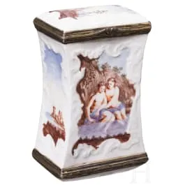 Double boîte rococo, vers 1750