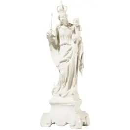 Maica Domnului cu Pruncul Iisus (Patrona Bavariae), Franz X. Lorch, 1946 (model), Nymphenburg, cca 1950