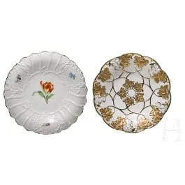 Due piatti da parata, Meissen, prima del 1924