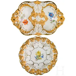 碗和小型装饰盘，迈森，20世纪