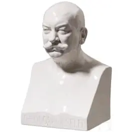 Porculanska bista Theodora Wieselerа, Hermann Joachim Pagels (1876. - 1959.), 1926.