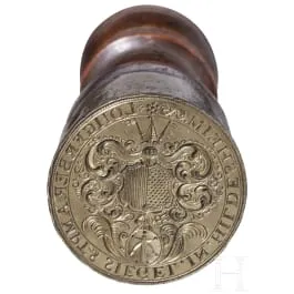 A hildesheimi tímárok céhpecsétje, német, kb. 1700