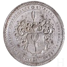 帝国宫廷普法尔茨伯爵Friedrich Joachim Krifft von Krifftenstein印章模，德国，约1700年