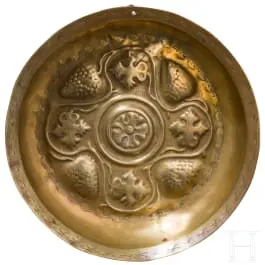 Liten Beckenschläger-bolle med vinranke, Nürnberg, tidlig på 1500-tallet