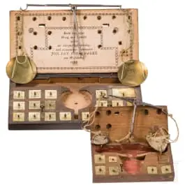 Dvije vage za kovanice, Sprockhövel, Poppenberg, 1785. (jedna) / oko 1800.