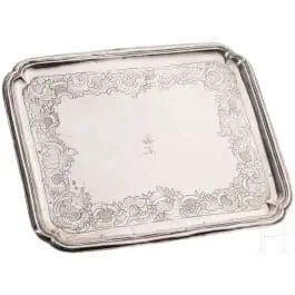 Srebrna pladanj, Moskva, 1763