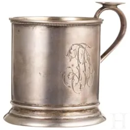 茶杯托，俄罗斯，莫斯科，帕维尔·奥夫钦尼科夫，1890