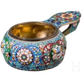 Covș de email cloisonné, Rusia, a doua jumătate a sec. XX
