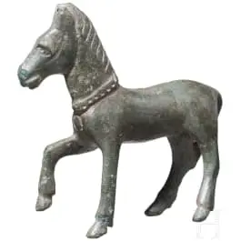 Bronz ló, provinciális római, Kr. u. 2-3. század