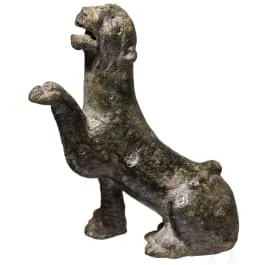Bronzestatuette af en panter, romersk, 2.-3. årh. e.Kr.