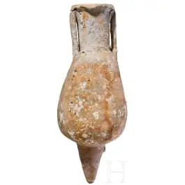 Provinciális római amphora Dressel 38 / Beltran II A típus, dél-spanyol (Baetica), Kr. u. 1. – 2. század közepe