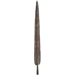 Vârf de lance monumental, celtic, perioada La Tène mijlocie, sec. III–II î.Hr.