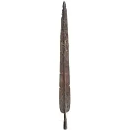 Monumentális lándzsahegy, kelta, középső La Tène-kor, i. e. 3.–2. század