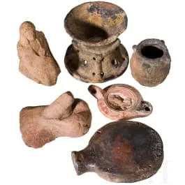 Sei ceramiche, etrusche e romane, XI sec. a.C. - II sec. d.C.