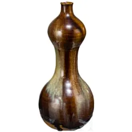 Doppelkürbis-Vase, China, wohl Song-Dynastie oder später