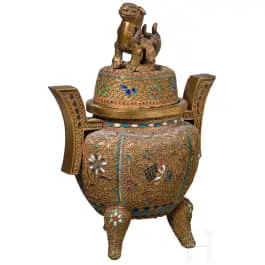 小型香炉，中国，20世纪