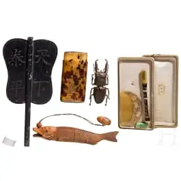 五件物品组合，日本，19/20世纪