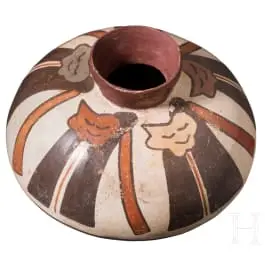 前哥伦布时期陶器，秘鲁，可能为纳斯卡文化（Nazca），3至8世纪