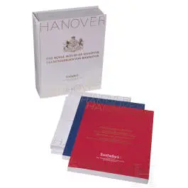 Aukcijski katalozi Sotheby's "Kraljevska kuća Hannover", kompletno izdanje u kutiji, listopad 2005.