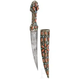 Khanjar orné de corail, ottoman, fin du 19e siècle