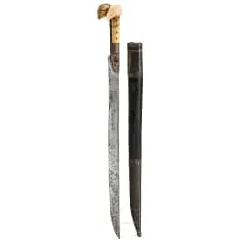 Jatagan, osmanski, oko 1850.