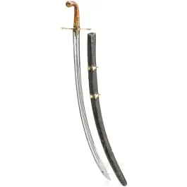 Shamshir mit europäischer Klinge, osmanisch, 1. Hälfte 19. Jhdt.