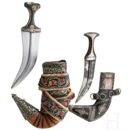 Due jambia, Yemen, XIX/XX sec.