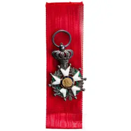Ordre de la Légion d'honneur, réduction d'une croix de chevalier 1830–1848