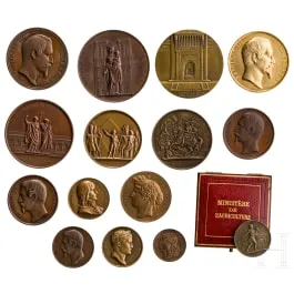 Sammlung Bronzemedaillen, 19./20. Jhdt.