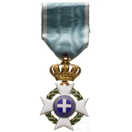 Řád Spasitele - Rytířský kříž, Řecké království (1863-1924)