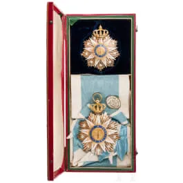 Orde van Onze-Lieve-Vrouw van Vila Viçosa, grootkruis in etui