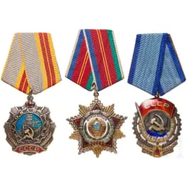 Trois distinctions soviétiques, Union soviétique à partir de 1965