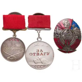 Trois distinctions soviétiques, Union soviétique à partir de 1938