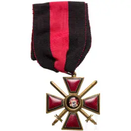 Ordre de Saint-Vladimir, croix de 3e classe avec épées, Russie vers 1916/17