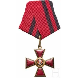 Ordre de Saint-Vladimir, croix de 4e classe, Russie, vers 1916/17