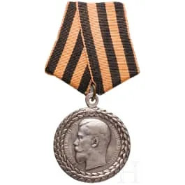 Medal for impeccable service in the police, Russia, around 1900