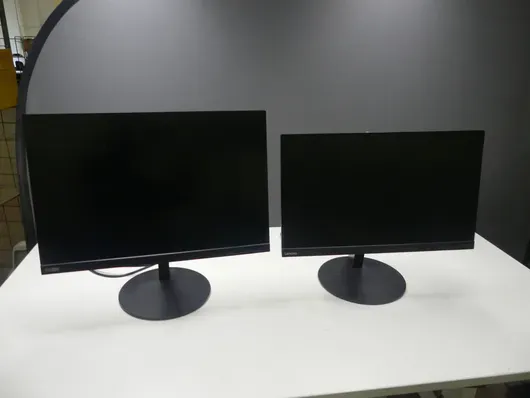 2 monitores Lenovo ThinkVision